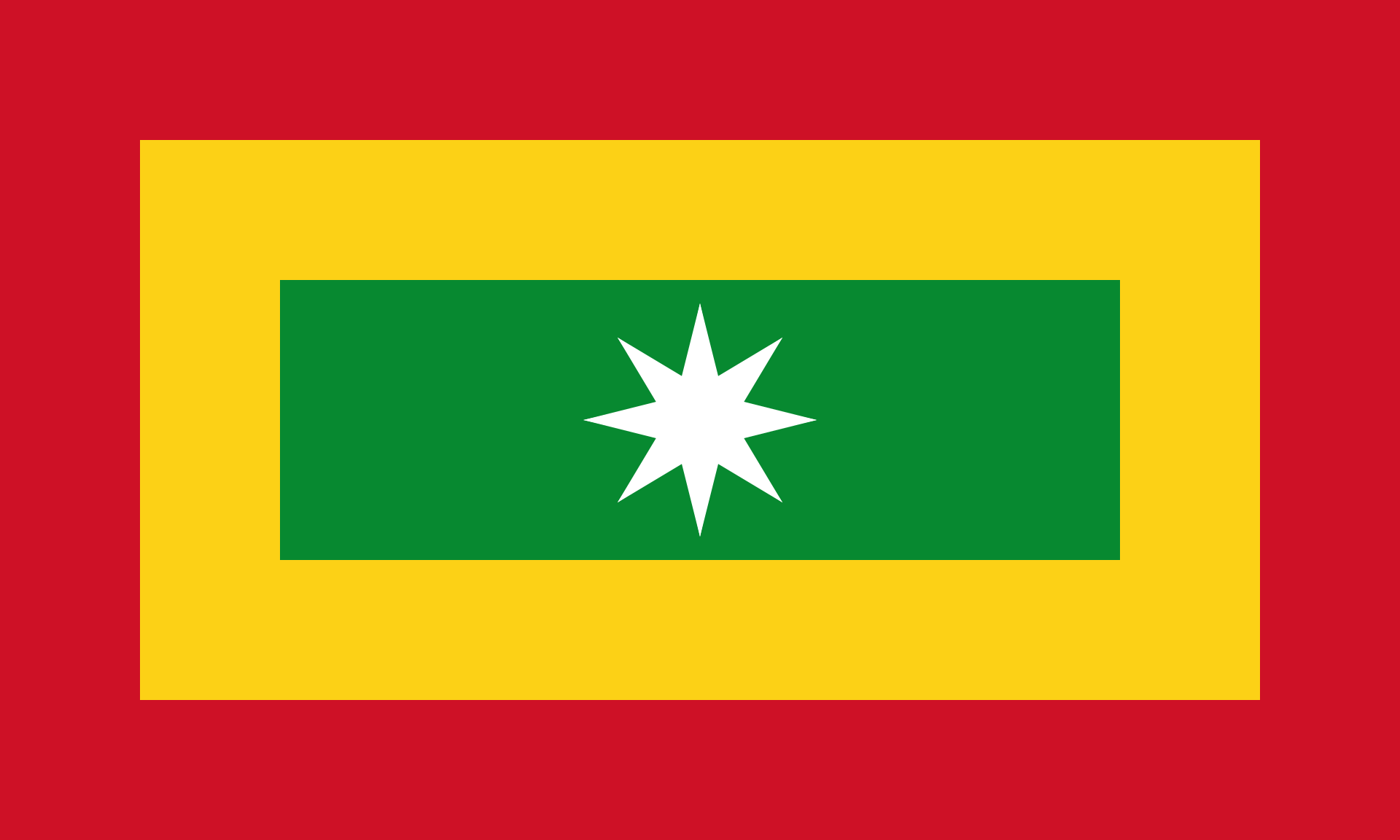 Bandera Oficial de Barranquilla
